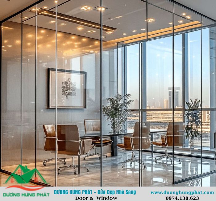 vách kính cố định quận 11
